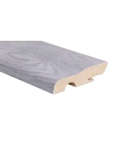 Battiscopa mdf rovere grigio 70x18x2400mm Economico